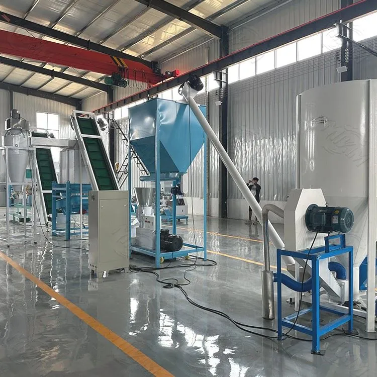 Poultry feed pellet production line