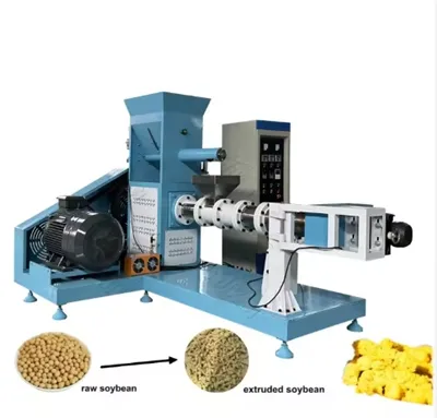 Профессиональная машина для сухой экструзии соевых бобов с полным содержанием жира